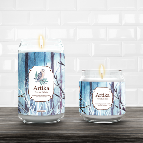 Foresta Gelata Candela Profumata