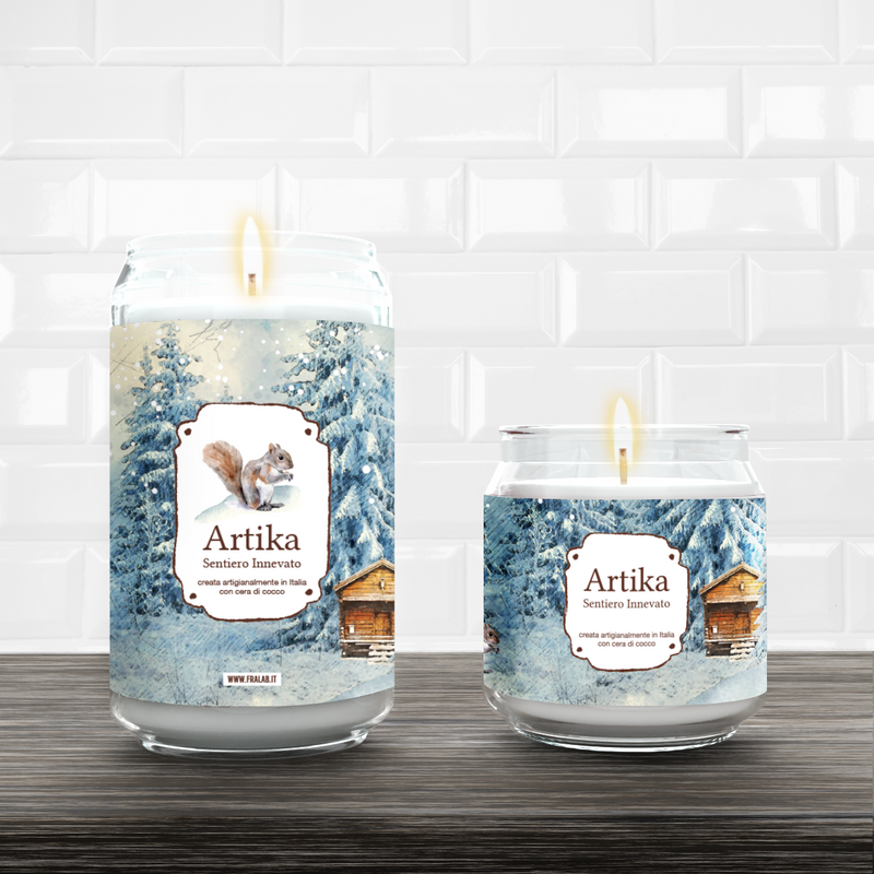 Snowy Path Scented Candle