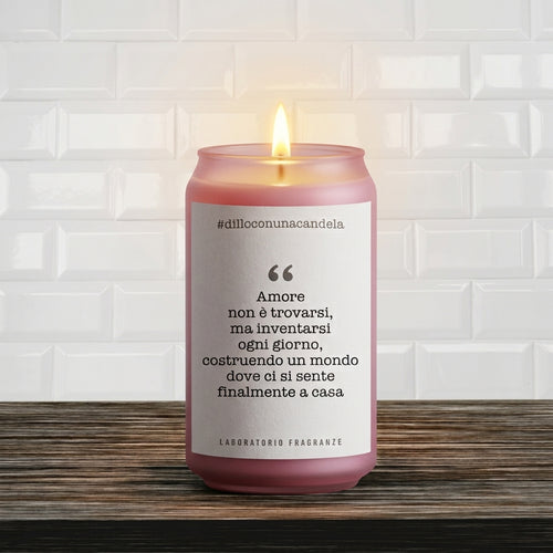 Amore non è trovarsi... Candela Profumata