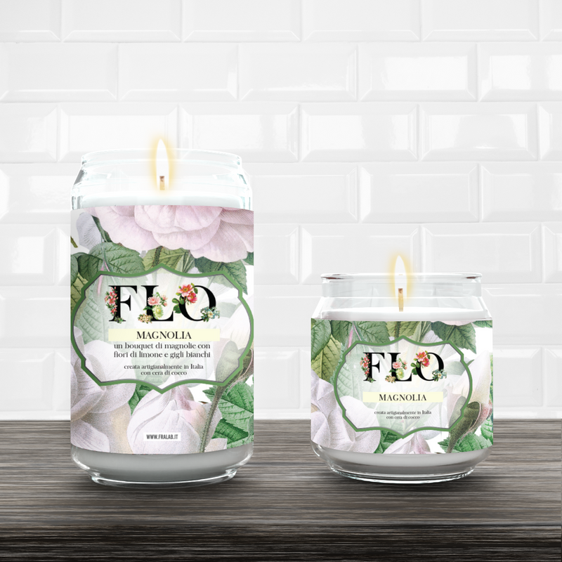 Magnolia Scented Candle 