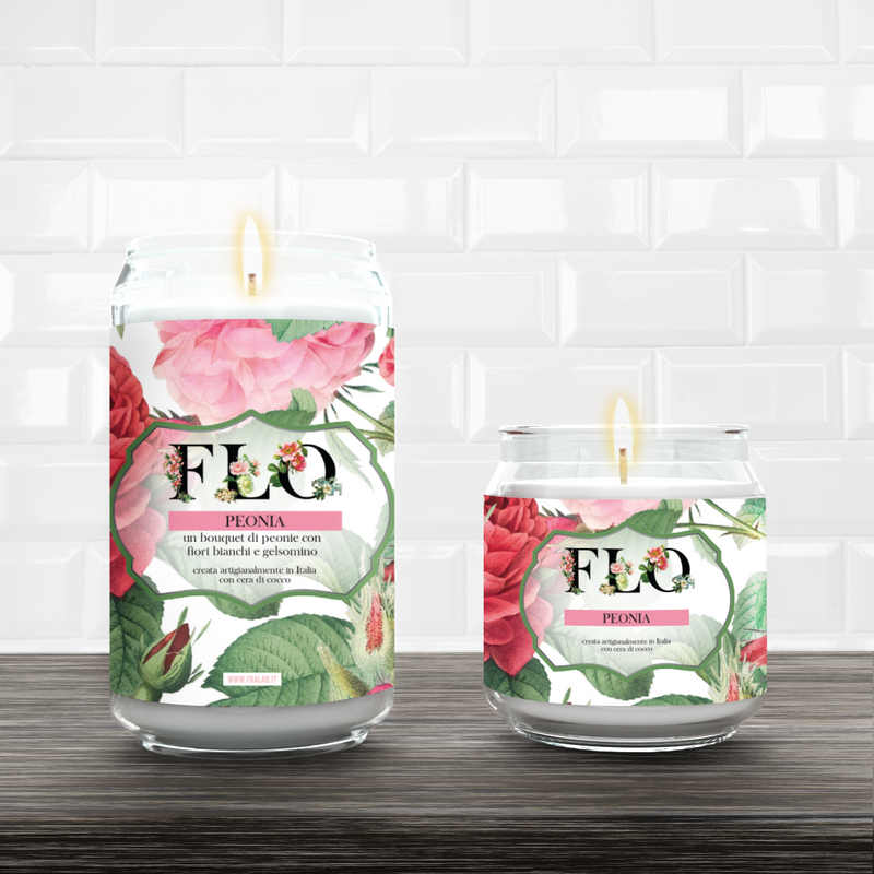 Peony Scented Candle 