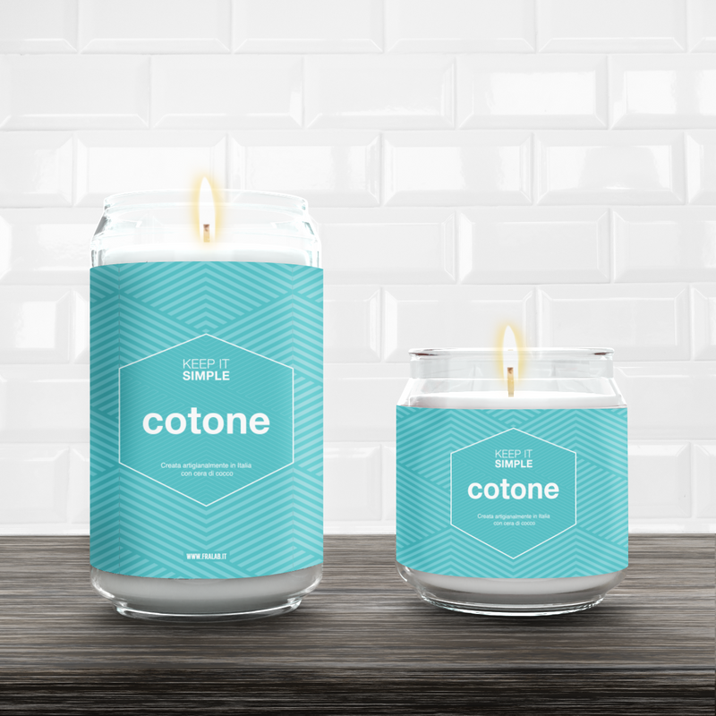 Cotton Scented Candle 