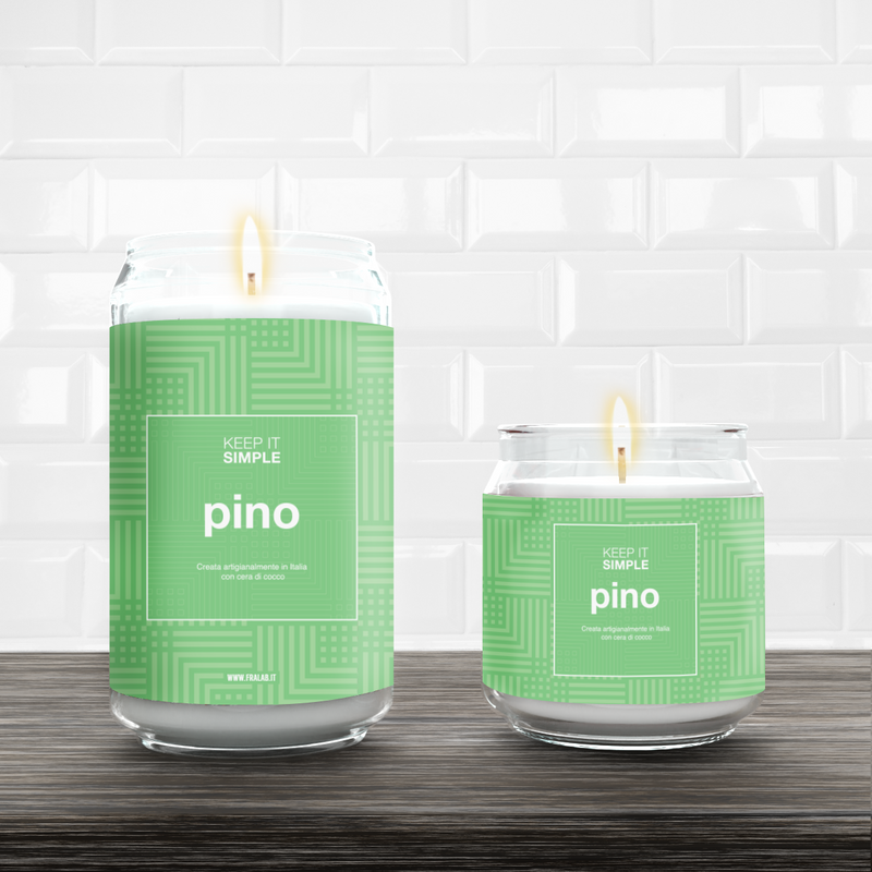 Pine Scented Candle 