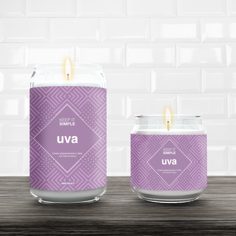 Grape Scented Candle 