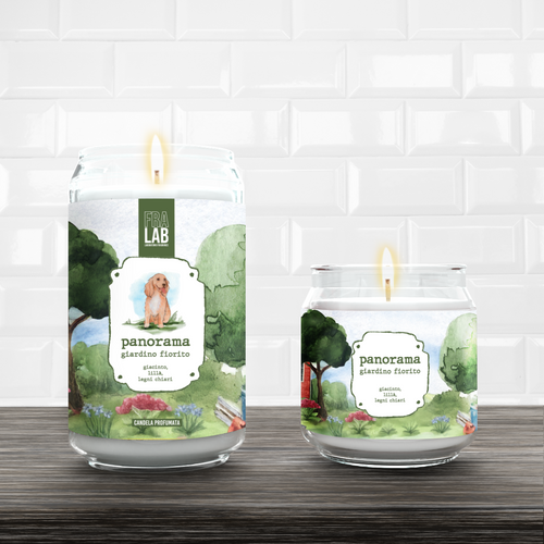 Giardino Fiorito Candela Profumata