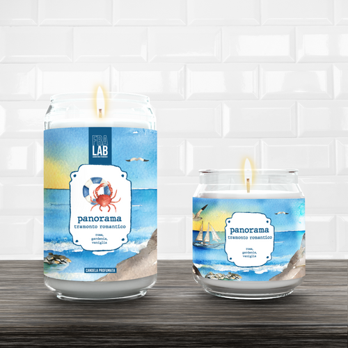Tramonto Romantico Candela Profumata