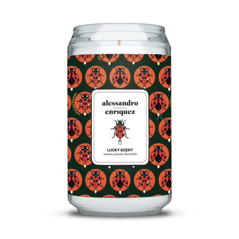 Lucky Scent Candela Profumata - Cera Non Uniforme