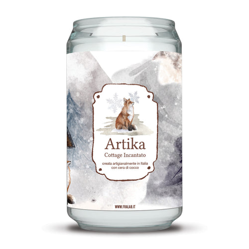 Cottage Incantato Candela Profumata - Cera Non Uniforme