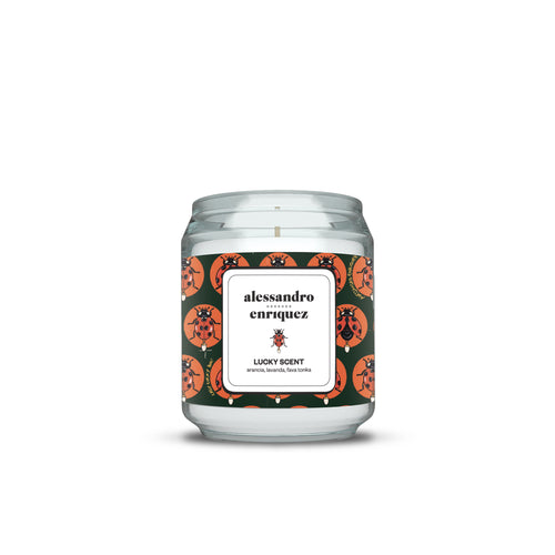 Lucky Scent Candela Profumata - Vaso Rovinato