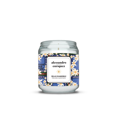 Relax Chamomile Candela Profumata - Cera Non Uniforme